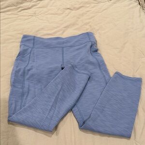 Blue Lululemon Leggings